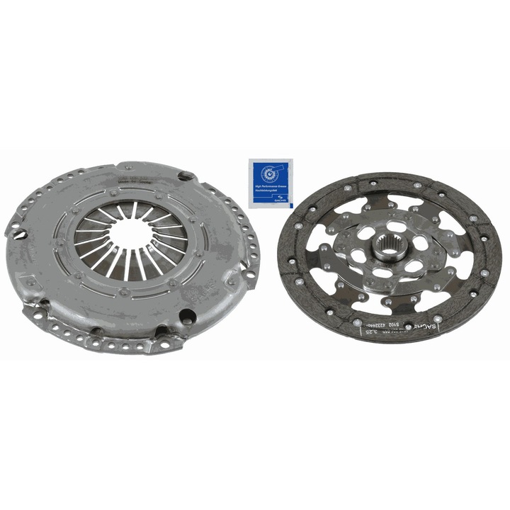 Set de ambreiaje Sachs, 228mm, 23 dinti, pentru Volvo C30/S40/V50 1,8-2,0, 2004-
