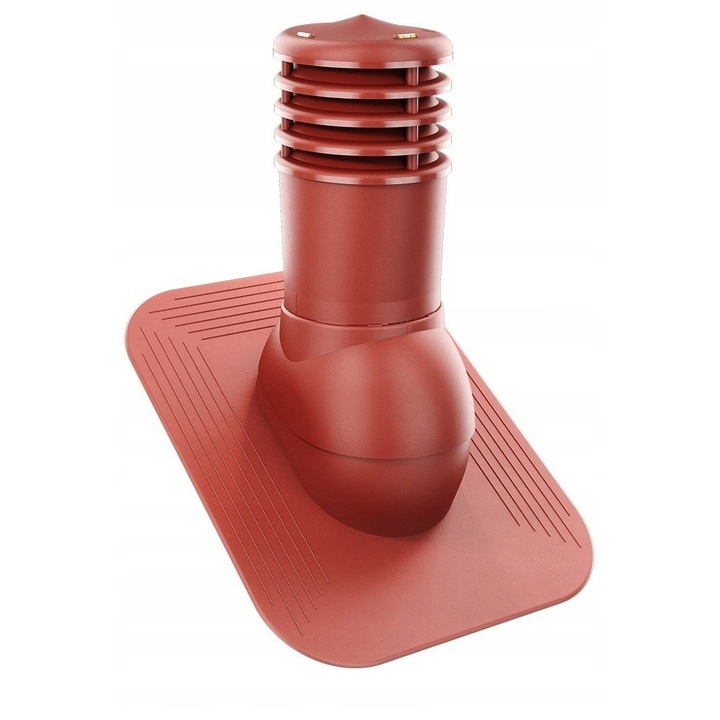 Kominek Ventilatie SmartLine, 150mm, rosu, set complet