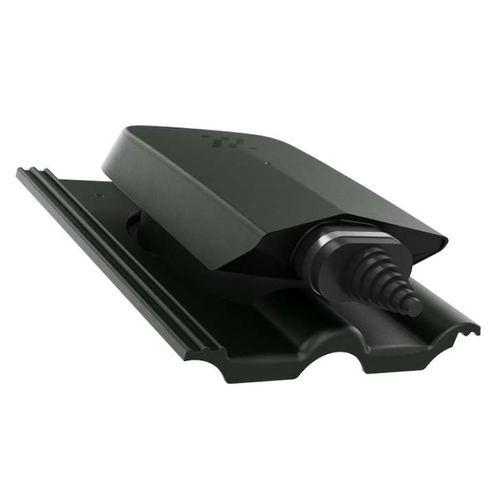 Treceri solare, Krono-Plast, grafit, set cu baza si accesorii, 11cm