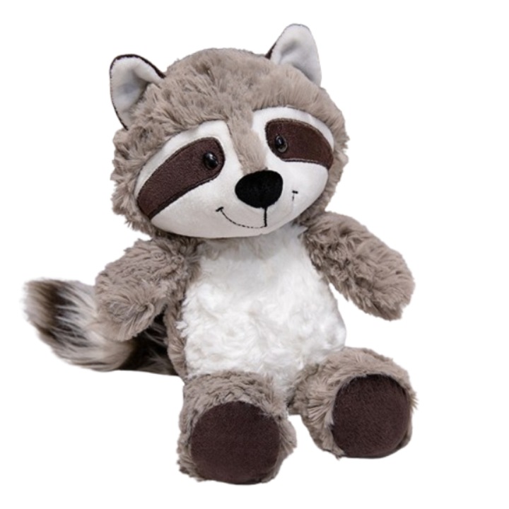 Jucarie de plus, Ras, gri deschis, 35cm