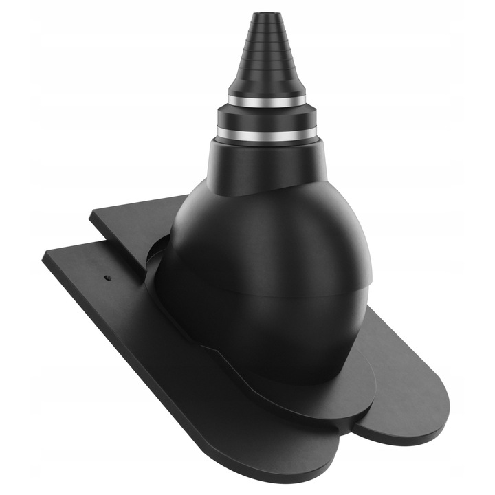 Prajire antena reglabila set, Krono-Plast, negru, 19x90mm, 420x360mm