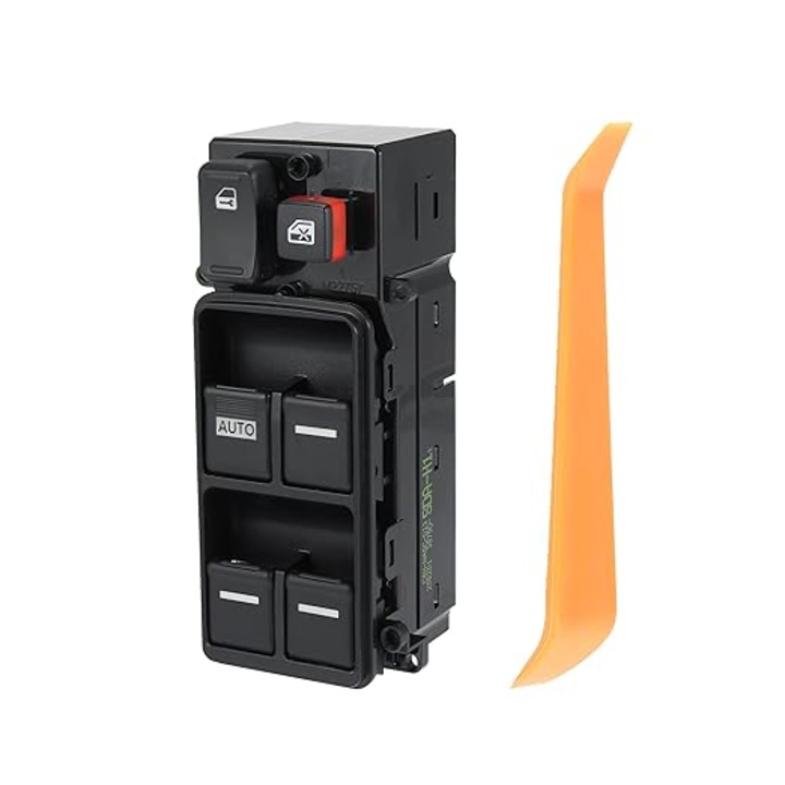 Honda Accord 2003-2007 Odyssey 2005-2008 elektromos ablakemelő kapcsoló, bal első, kód: 35750-SDA-H12, szétszerelő szerszámmal