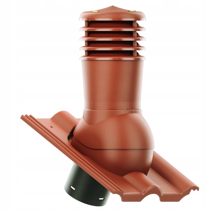 Kominek Ventilatie Set SmartLine, 150mm, Kasztan, 37x46cm