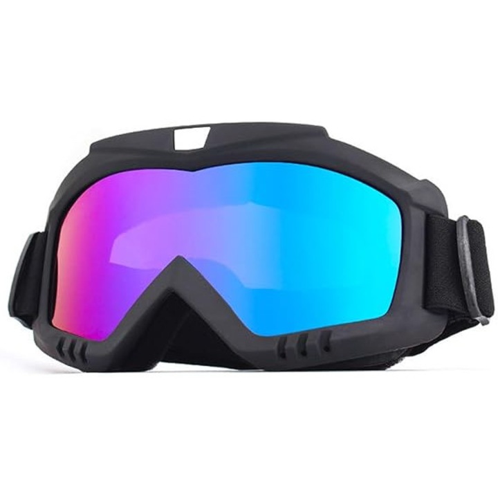 Ochelari de schi, anti-condensare, protectie UV, set unisex, dimensiuni ajustabile