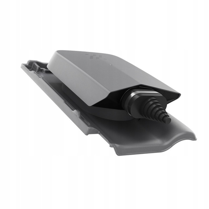 Prajire solara cu baza pentru ROBEN PIEMONT, titan gri, 11cm, set complet