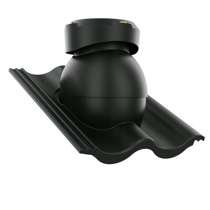 Kominek ventilator canalizare fi110 set, Krono-Plast, grafit, 420x330mm