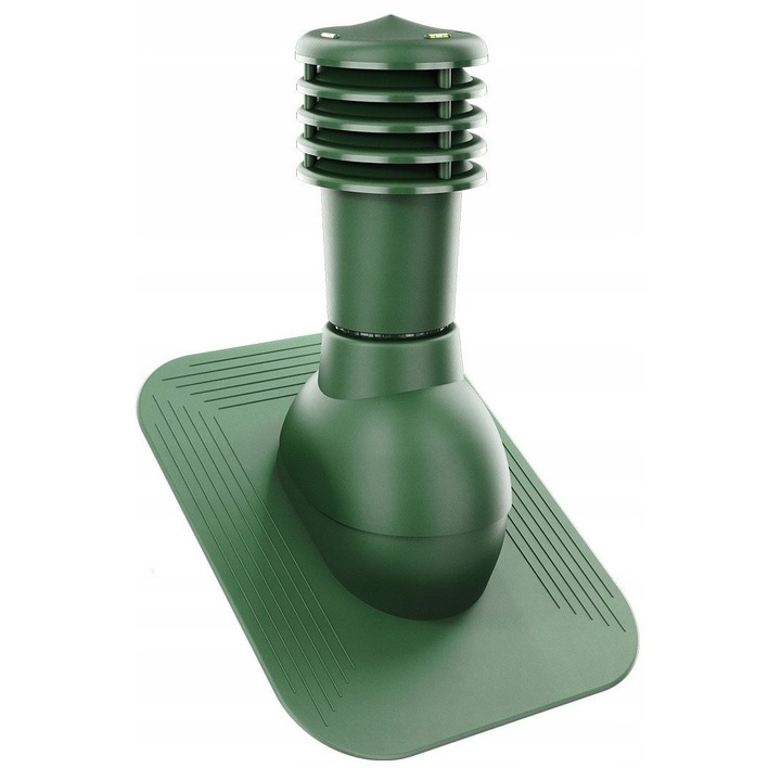 Kominek Ventilatie SmartLine, DN125mm, verde RAL 6020, set complet