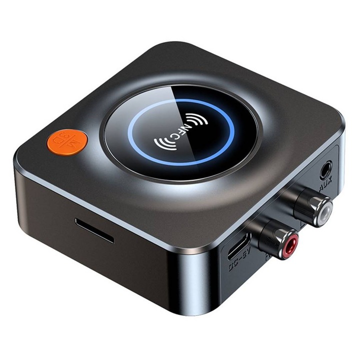 Bluetooth V5.1, Bluetooth vevő C52, NFC, Audio zene, TYPE-C