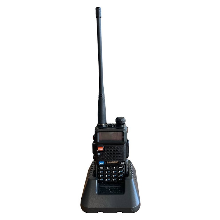 Stație radio BF-5R, UV-5R, bandă triplă, dual-channel, VHF, UHF