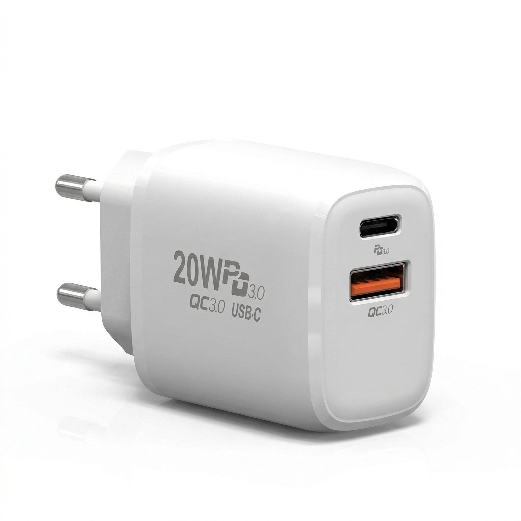 Incarcator de retea Wyred by Monga - Power 20CA 2MA, Fast Charge 20W ...