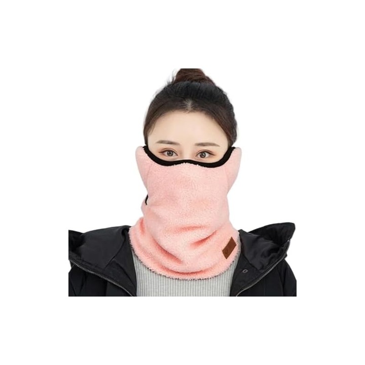 Caciula termica pentru femei, masti din blana, accesorii de protectie impotriva frigului, multicolor, set ajustabil