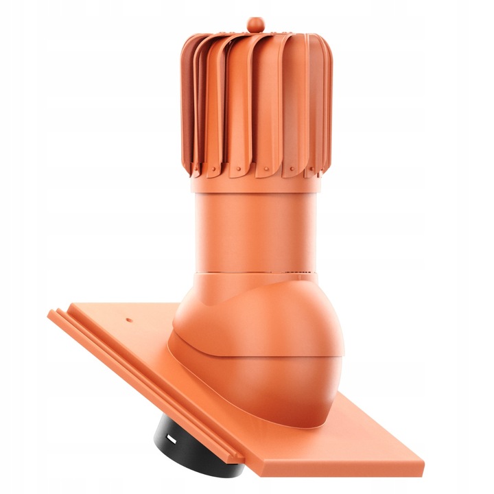 ROTOLINE 150 mm szellőzőkosár, Krono-Plast, szín: Tégla, komplett készlet, alapméretek: 420x330mm
