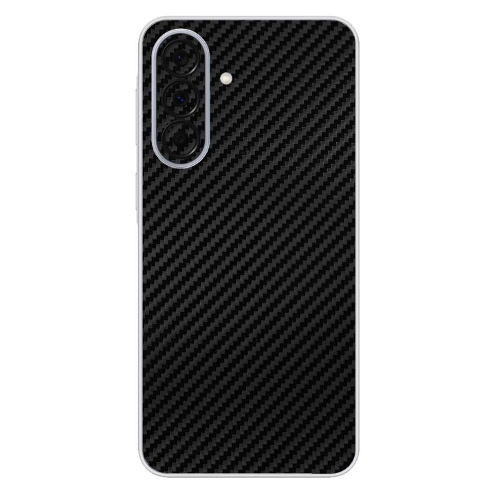 Skin protectie SILKASE pentru Samsung A57, carbon, ultra-slim, anti-zgarieturi