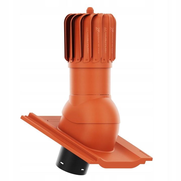 Tetőszellőző VENTILATOR ROTATIV hosszanti fi150 CREATON KIOTO PIROS PLANAR
