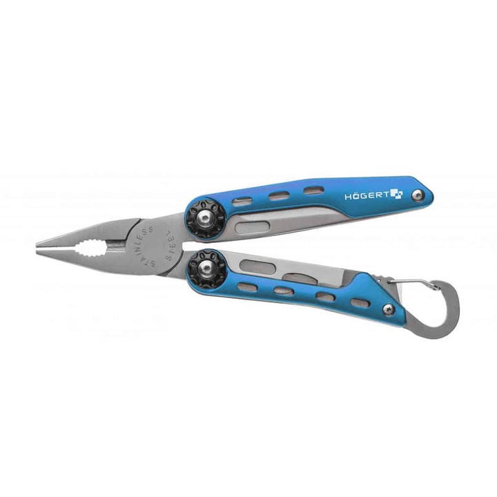Мултифункционални клещи с 10 инструмента, с предпазен и куфар за съхранение HOGERT / HT1P070