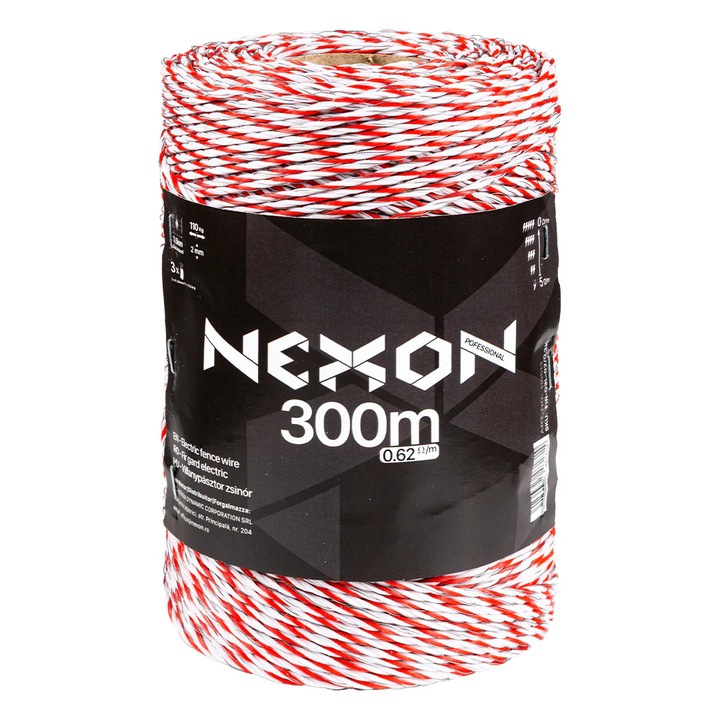 Fir gard electric 300 m 3 lite 110 kg NEXON PROFESSIONAL