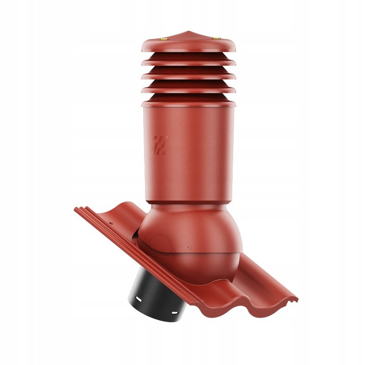 Completare set cominek ventilat ocieplut HIVENT 150 mm, Krono-Plast, SIGMA CIEMNOCZERWONY, 480 mm