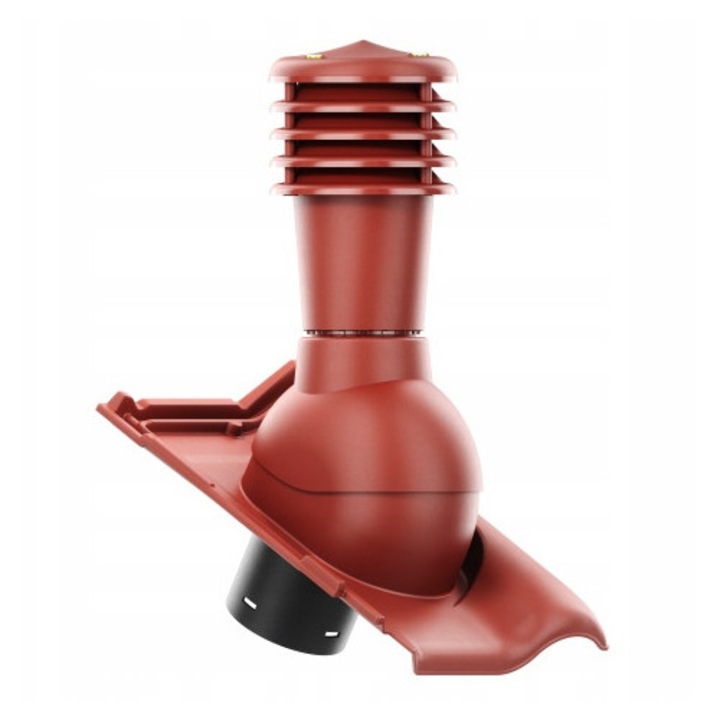 Kominek Ventilatie SmartLine, Krono-Plast, ceramica, 125mm, 37x46cm, cu evacuare condensat