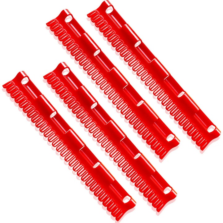 Uscator rufe set 4 bucati, design compact, plastic, pentru sosete, lenjerie si articole mici de imbracaminte