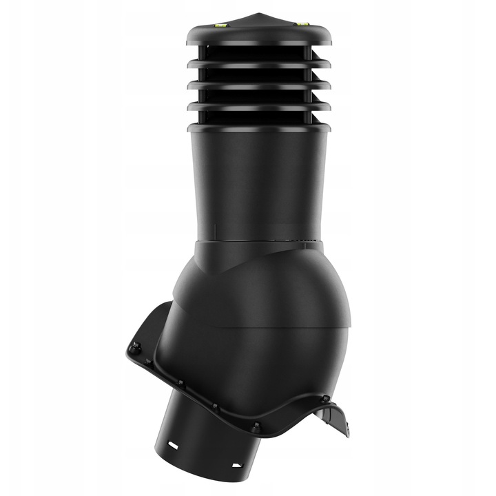 Kominek ventilator neizolat SMARTLINE 150mm, set cu baza si accesorii, negru