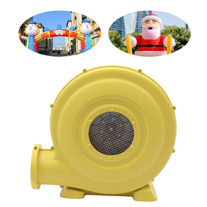 Ventilator comercial pentru gonflabile, 950 W, galben deschis, 44, 2x25, 5x41, 7 cm
