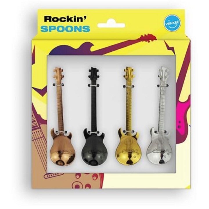 Set 4 lingurite cafea - Chitara