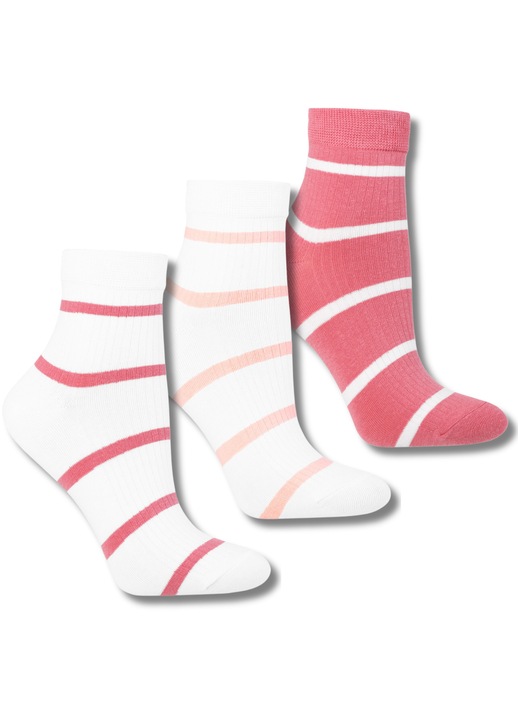 Sosete dama Moraj 3/4, set 3-pak, multicolor, 38-41