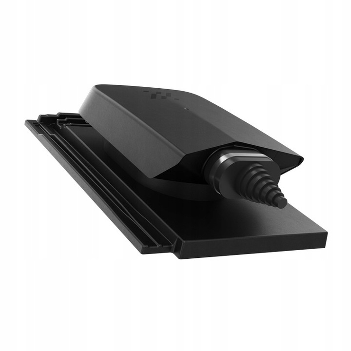 Prajire solara cu baza pentru WIENERBERGER OREA 9, neagra, 11cm, set complet