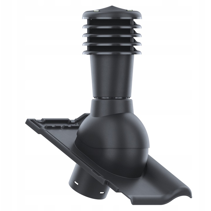 Cos de ventilatie Smart fi125 tigla KORAMIC ALEGRA 9 ANTRACIT