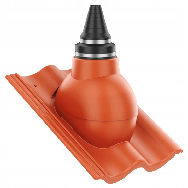 Tetőantennák átvezetése, Krono-Plast, 19-90mm, polipropilén