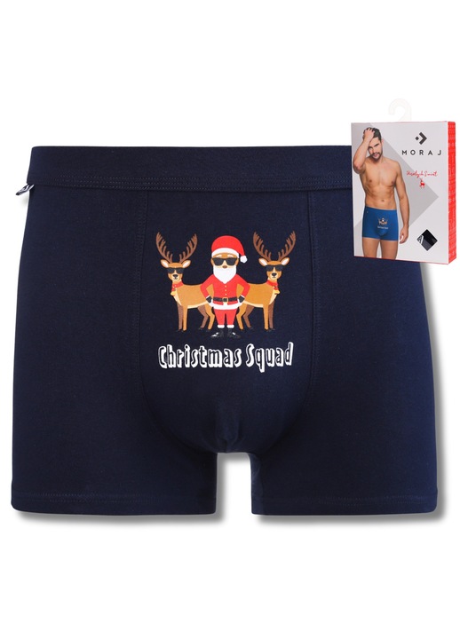 Boxeri Craciun barbati, Moraj, cadou Craciun, Multicolor