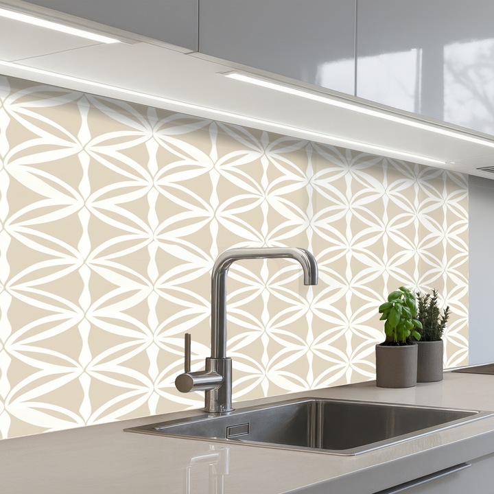 Panou bucatarieProtectie aragaz, Antistropi, Termorezistent 100x60 cm