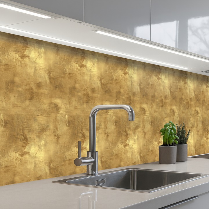 Panou bucatarieProtectie aragaz, Antistropi, Termorezistent 500x80 cm