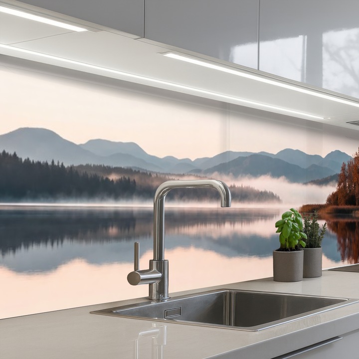 Кухненски панелЗащита за готварска печка, Против пръски, Термоустойчив 300x60 см