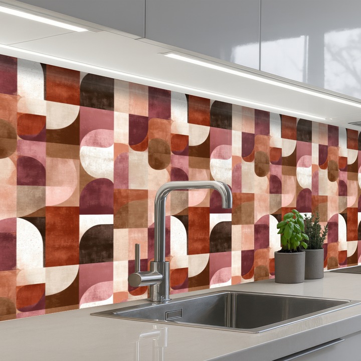 Panou bucatarieProtectie aragaz, Antistropi, Termorezistent 200x60 cm