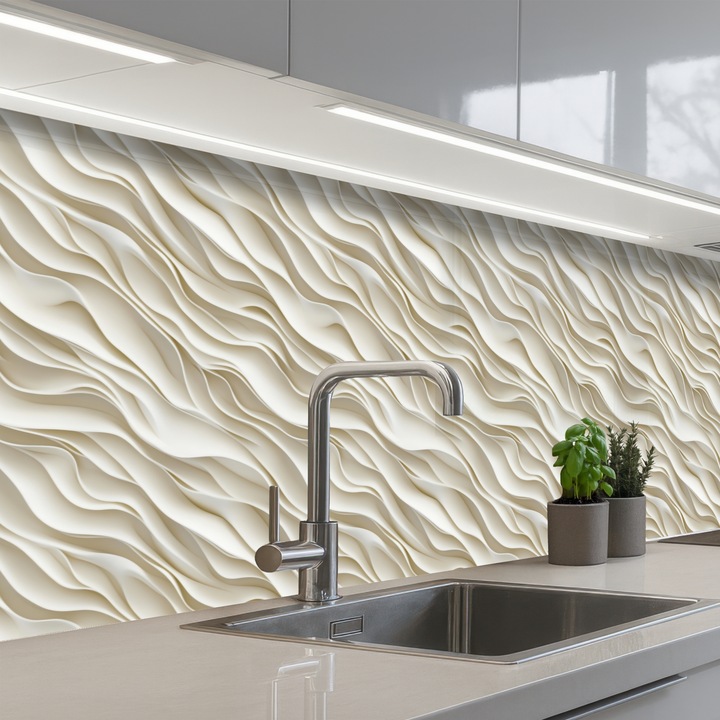 Кухненски панел, Защита за готварска печка, Против пръски, Термоустойчив 300x80 см