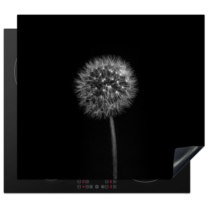 Защита за индукционен плот, Защита за готварска печка, Капак за плот, Против надраскване, Декор за кухня Сив 59x52 см