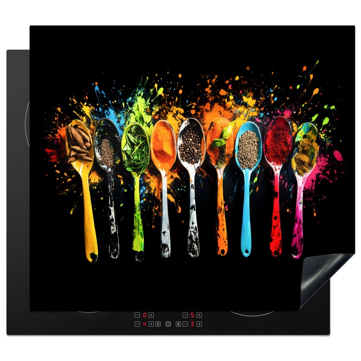 Защита за индукционен плот, OnlyWow, многоцветен, 58.3x51.3см