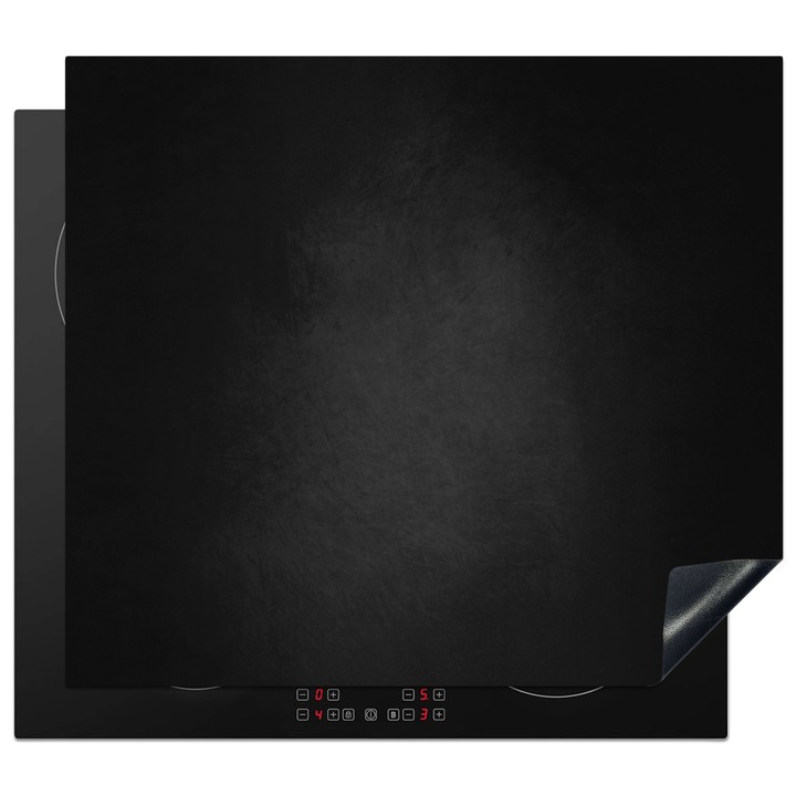 Protectie pentru plita inductie, Protectie aragaz, Acoperitor plita, Antizgarieturi, Decor bucatarie Gri grafit 59x52 cm