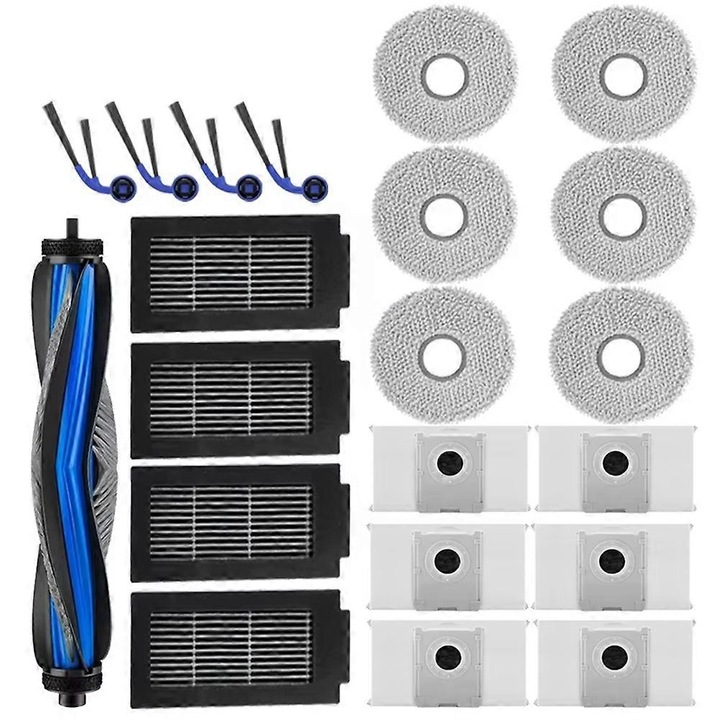 Accesorii aspirator set perie filtru lavabil pentru Ecovacs Deebot T30C, N50 OMNI