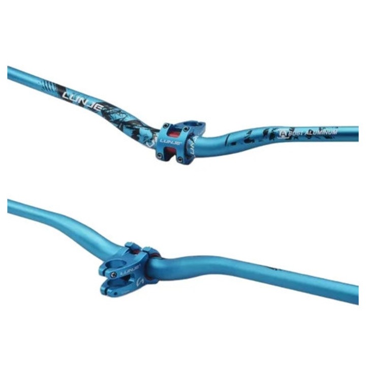 Ghidoane bicicleta din aliaj de aluminiu, 31.8mm x 720/780mm, set pentru bicicleta de munte si drum