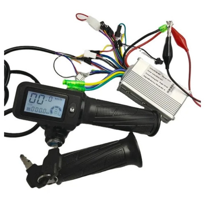 Accesorii vehicule electrice, Display LCD, Accelerator, Maner de acceleratie, Set