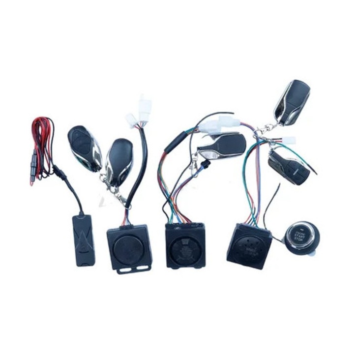 Dispozitiv de alarma pentru trotinete electrice, sistem de pornire cu o singura tasta, control de la distanta, compatibil cu Harley Citycoco