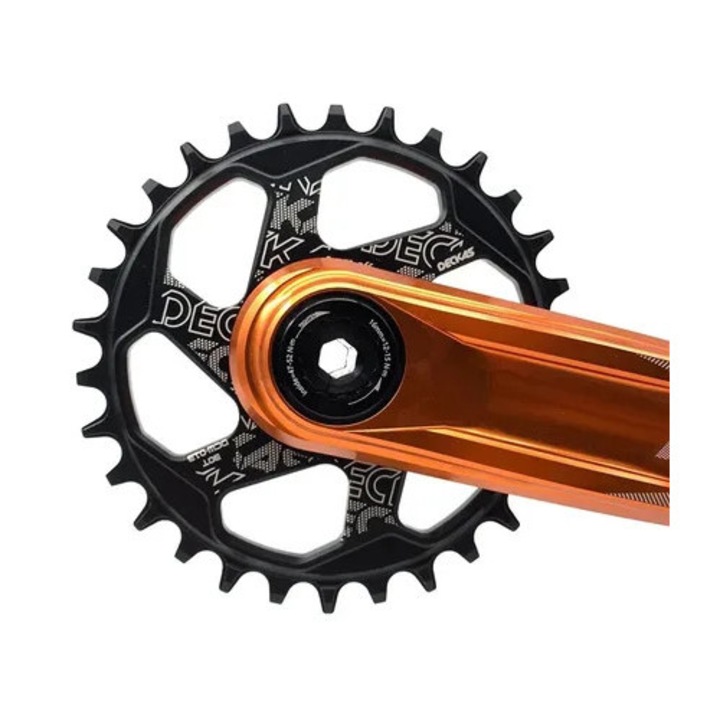 Foie de angrenaj bicicleta 30T/32T/34T/36T/38T, 3mm offset, set
