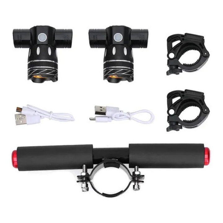 Manere trotineta electrica pentru copii cu lumini, accesorii pentru trotinete electrice, 5.5/6.5inch