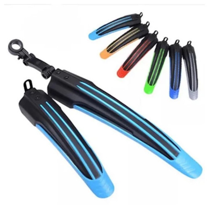 Set aparatori bicicleta MTB, fenderi grosi, pentru fata/spate