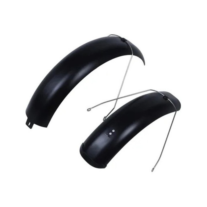 Aparatoare bicicleta set 20x5.0 inch, plastic, durabila, pentru bicicleta electrica cu roti groase