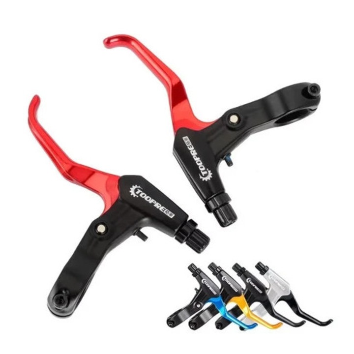 Frana bicicleta, aluminiu, set, pentru MTB si biciclete pliabile, V Brake