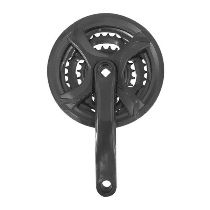 Angrenaj bicicleta, foi de angrenaj 24-34-42T, pentru bicicleta montana cu viteza variabila