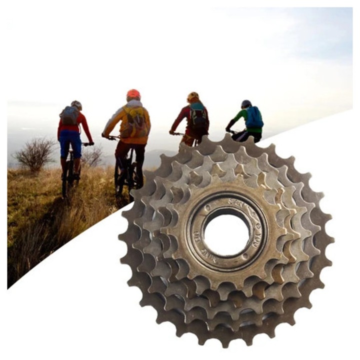 Pinion bicicleta MTB 6/7/8 viteze 13/14-28T, set, pentru Shimano